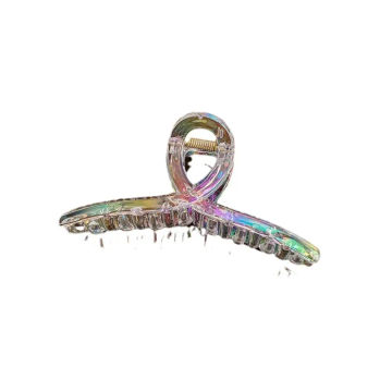 Acrylic Gradient Color Hair Claw New Transparent Hair Pins Plastic Claw Clip Dreamy Colorful Hair Clips Hair Accessories