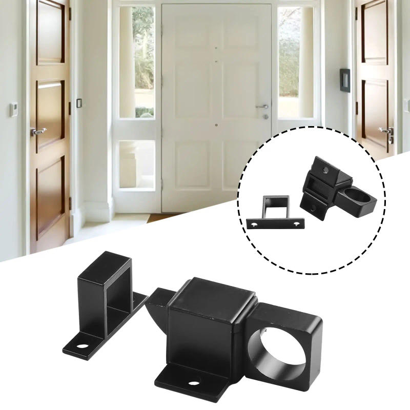 Description Picture 2 of itemDoor Latch Aluminum Alloy Security Automatic SASH Door Spring Bounce Lock Square Automatic Latch Door Bolt Hardware Home Tools