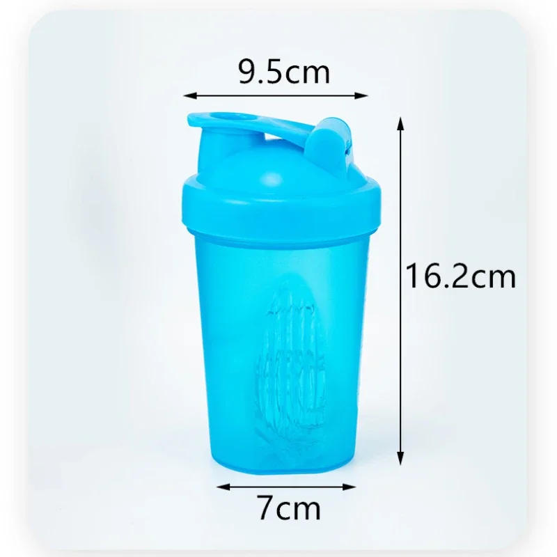 Description Picture 3 of itemSport Shaker Bottle 400ML Whey Protein Powder Mixing Bottle Sport Fitness Gym Shaker Outdoor Portable Plastic Drink Bottle
