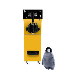 Soft Ice Cream Machine Serve Yogurt Maker 3 Flavors Fridge to Make Electric Ice Cream Commercial Ice Cream Machine