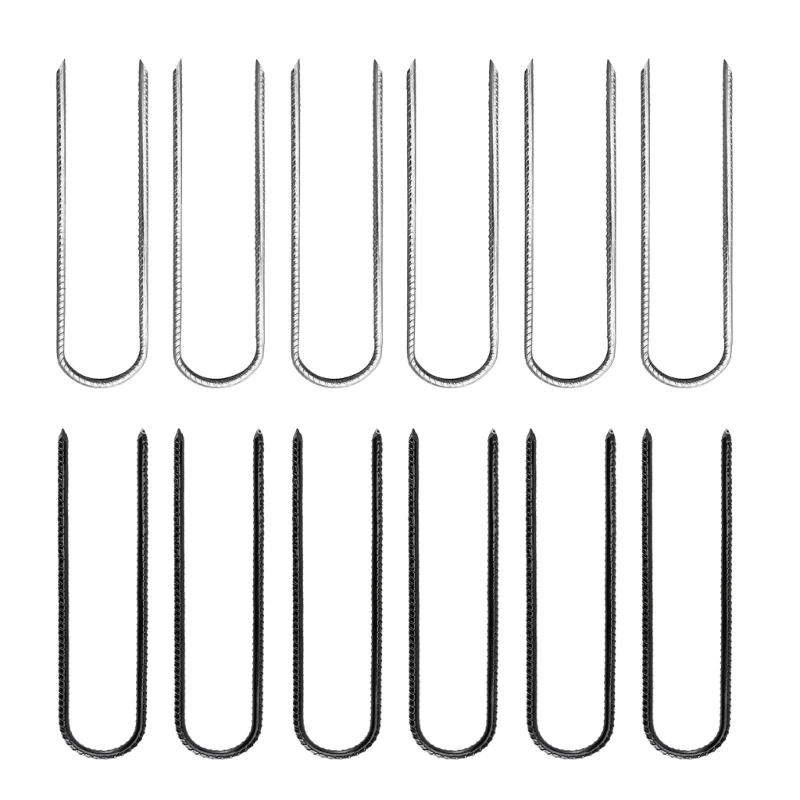 Description Picture 2 of item6pcs Hand Ground Tie Steel Anchors Corrosion Resistant Steel Stakes for Garden