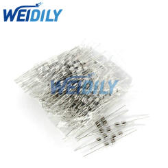 20PCS Glass Tube Fuse Fast Break With pin 3.6x10mm 0.5A 1A 1.5A 2A 3A 4A 5A 8A 10A 250V fast blow glass fuse 3*10mm F0.5A F2A