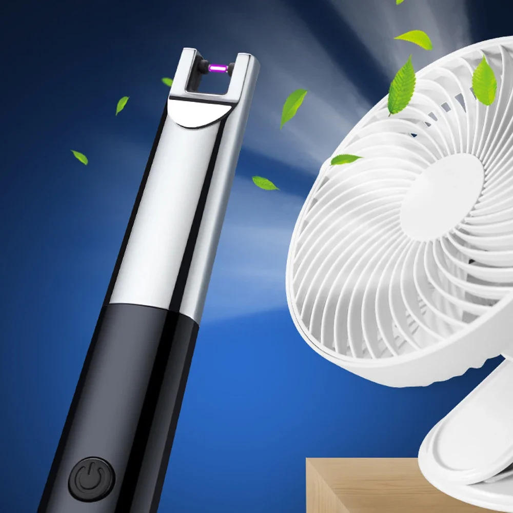 Description Picture 6 of itemUSB Portable Electric ARC Igniter, Kitchen Gas Stove Ignition Tools, Outdoor Camp, Rechargeable Candle Long Lighter, New, 2024