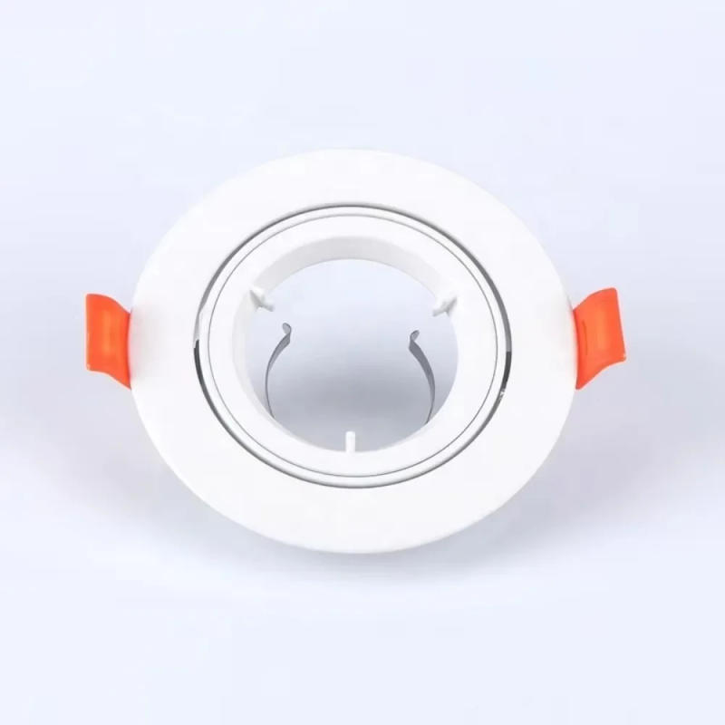 Description Picture 6 of item4pcs/Lot Round MR16 Ceiling Light Downlight Custom-made Aluminum Modern Style Lamp Base Ceramic Light Holder White/Black