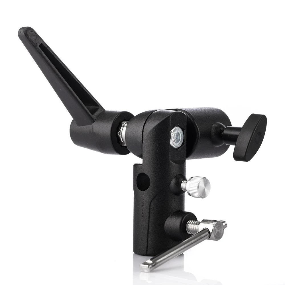 Description Picture 3 of itemFlash Bracket Hot Shoe Umbrella Holder Light Stand Bracket Mount Adapter for Tripod photography photographic photo studio