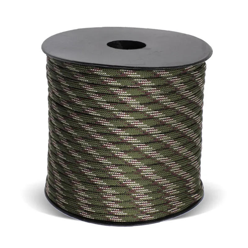 Description Picture 3 of item50m 650 Military Paracord 9 Strand 4mm Tactical Parachute Cord Camping Accessories DIY Weaving Rope Outdoor Survival Equipment