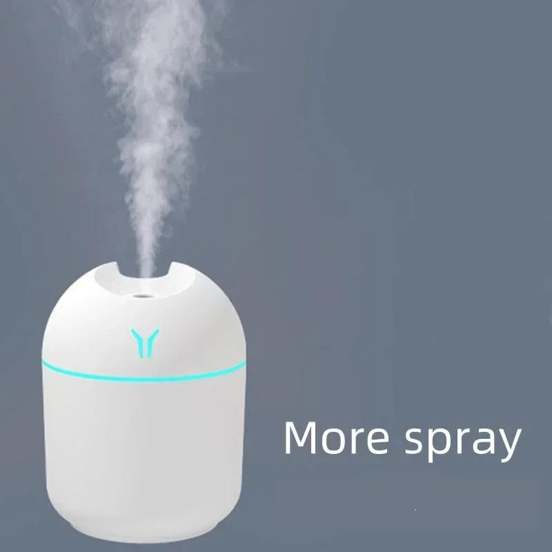 Description Picture 5 of item250ML USB Mini Air Humidifier Aroma Essential Oil Diffuser For Home Car Ultrasonic Mute Mist Maker Diffuser with LED Color Lamp