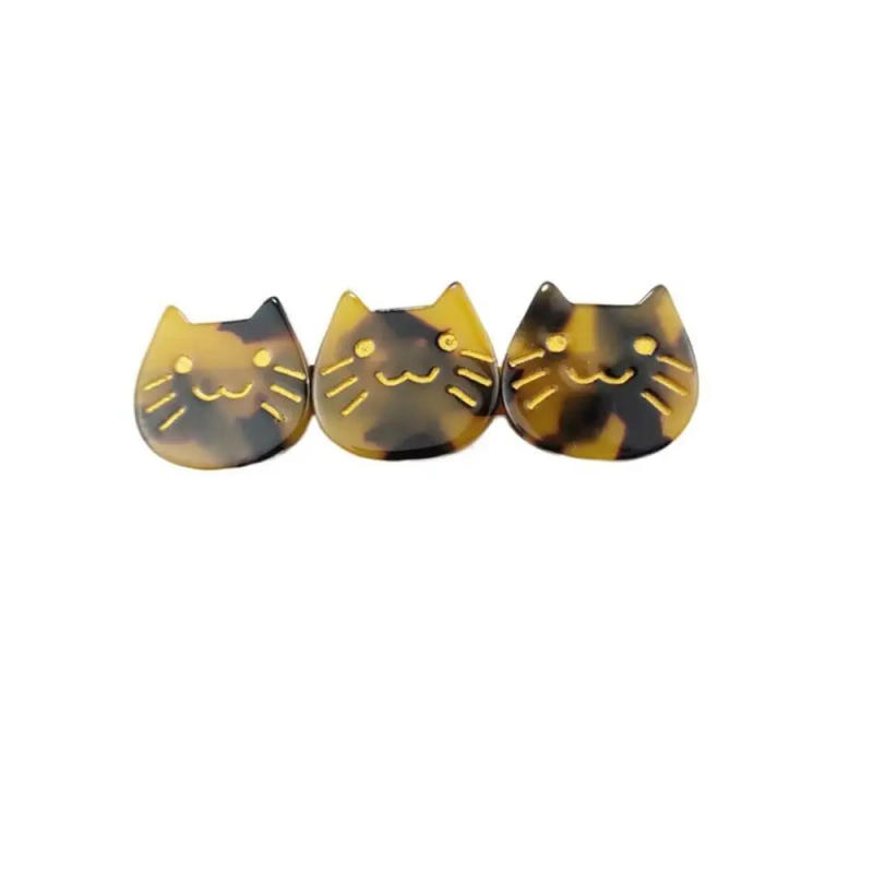 Description Picture 4 of itemBangs Clip For Children For Women Gifts Acetic Acid Female Barrettes Hair Accessories Three Cat Hair Clip Korean Style Hairpin