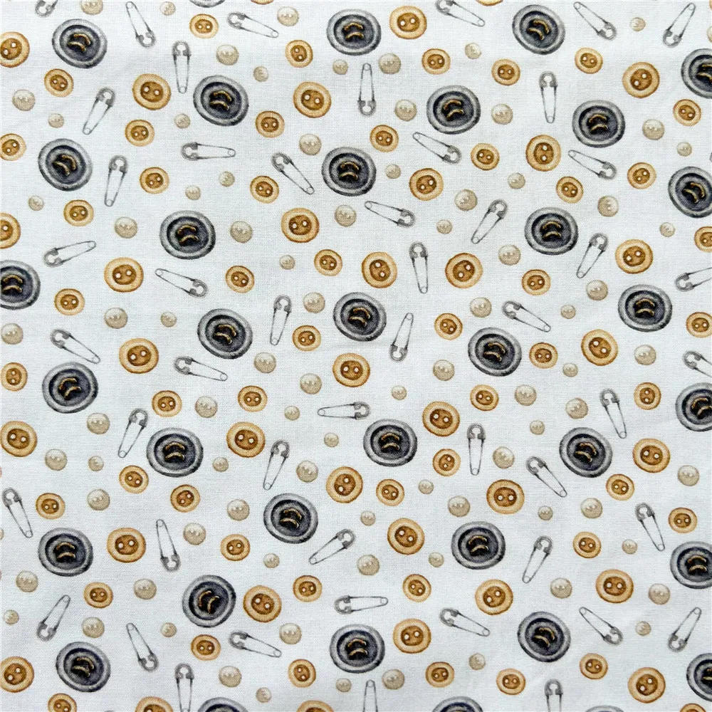 Description Picture 3 of itemTailor Button Tailoring machine palette Cotton Material Patchwork Sewing Fabrics Quilt DIY Cloth Sewing Pillow mask clothes