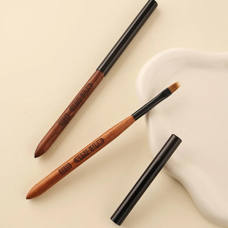 Description Picture 6 of itemGradient Nail Art Brush Acrylic Nail Ombre Pen UV Gel Brushes DIY Painting Drawing Flowers Nails Brush for Salon Manicure Tools