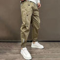 Casual Pants Men Gothic Baggy Cargo Pants Streetwear Hip Hop Joggers Trousers Autumn Sports Straight Pants For Men Sweatpants