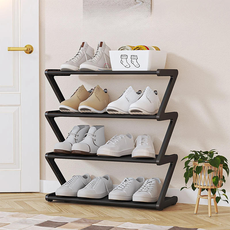 Description Picture 3 of itemSimple z-shaped Fabric Dust-proof Shoe Rack Shoe Cabinet Household Multi-layer Space-saving Shoe Multi-functional Storage Rack