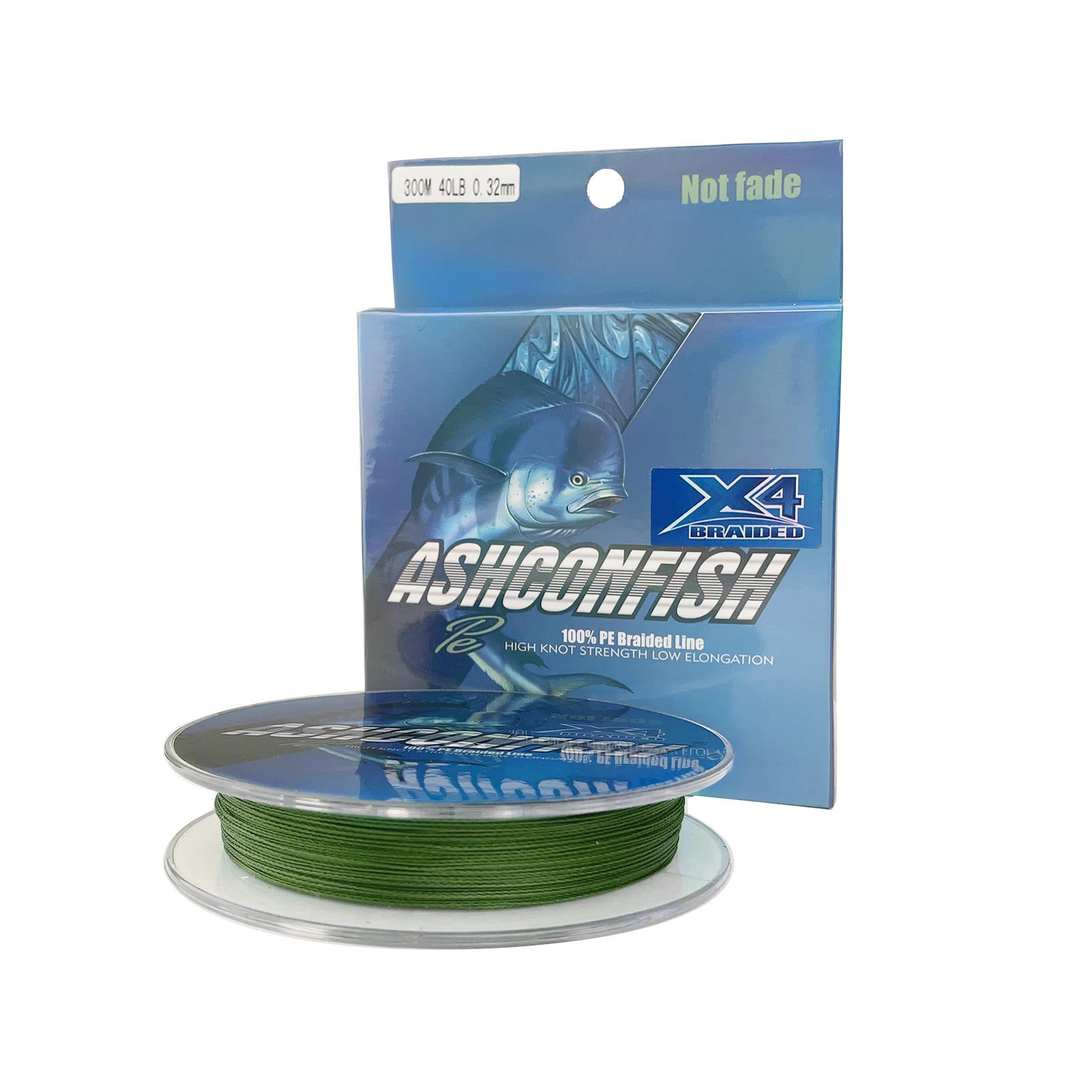 Description Picture 5 of itemBraided Fishing Line PE 100M 300M Color Never Come Off Red 4 Strands Thread Fishing Cord 2-100LBS 0.06-0.55mm Super Rope Sea