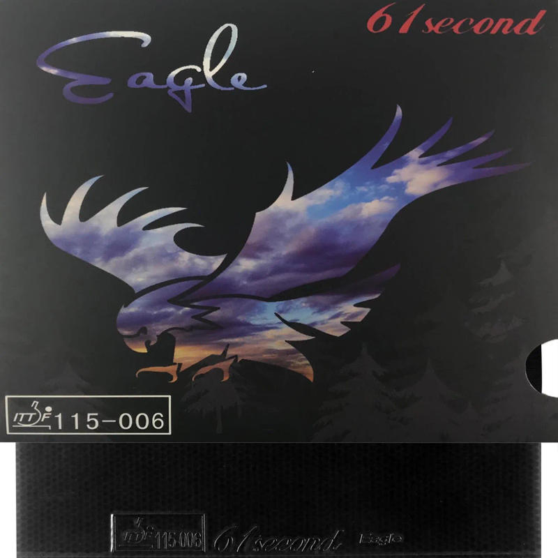 Description Picture 2 of item61second Eagle Pips in Table Tennis Rubber with yellow Sponge in table tennnis racket bat