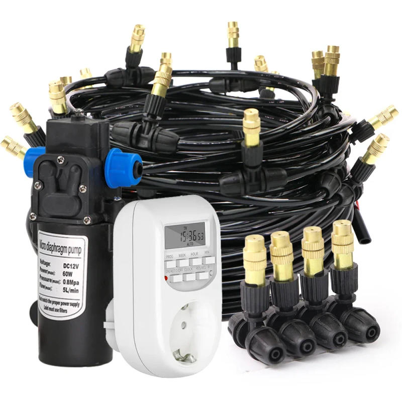 Description Picture 2 of item30PCS Garden 4/7mm Hose Lock Tee 1/4" 3-Way Connectors Greenhouse Plants Drip Irrigation Joint for Watering Tube Fitting Adapter