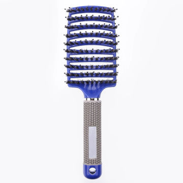 Anti Static Brush Anti-Hair Loss Scalp Massage Comb Resin Bristle Hairdressing Styling Tools Gentle Straighten for Hair Style