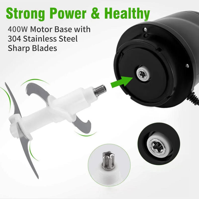 Description Picture 3 of item2L Meat Grinder Electric 220V 110V Stainless Steel Mixer Vegetable Chopper Blender Machine for Kitchen Home Food Processors 다지기