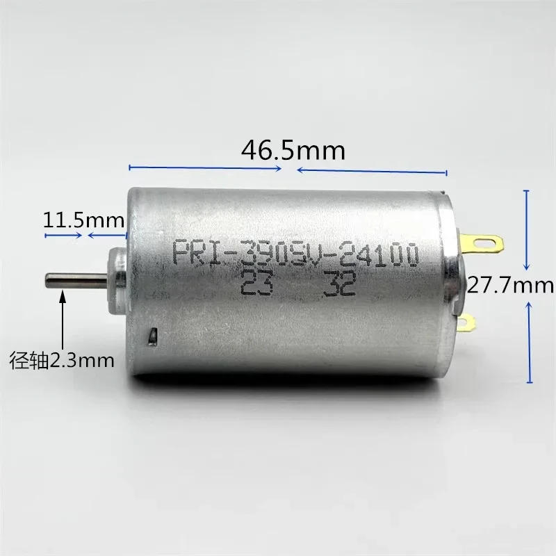 Description Picture 2 of itemDC 6-12V 9V RS-390 Small Carbon Brush Motor 28mm Micro 8600RPM High Torque with Strong Magnet for DIY Hobby Model Toy