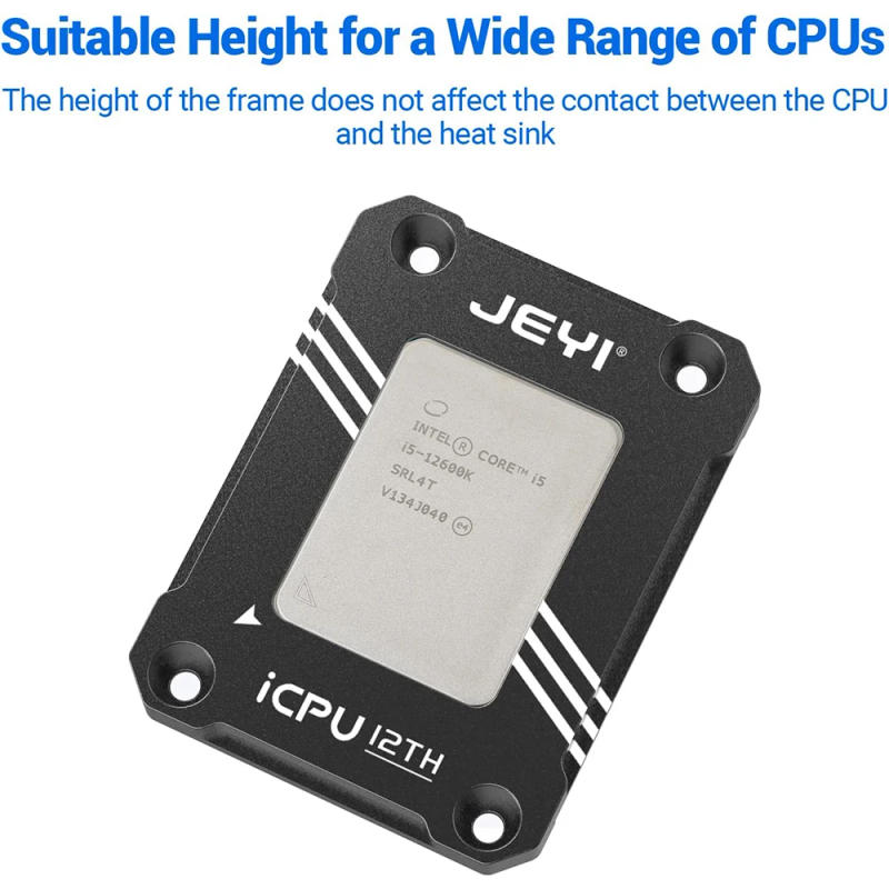 Description Picture 4 of itemJEYI 12th 13th Gen CPU Bending Corrector Frame, Socket LGA1700 Bending Corrector Buckle for Alder Lake CPUs with Thermal Paste