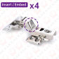 Insert Embed x 4