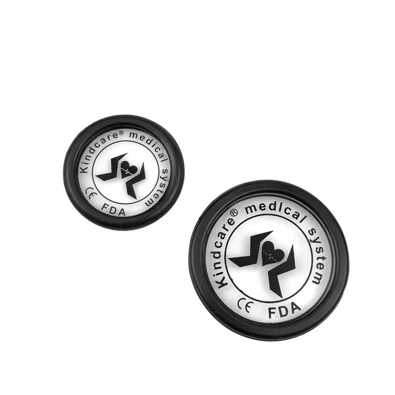 Description Picture 5 of itemMedical Stethoscope Spare Parts Replacement Rim Accessories Diaphragm with Rim Assembly Kit Black for Kindcare Stethoscope