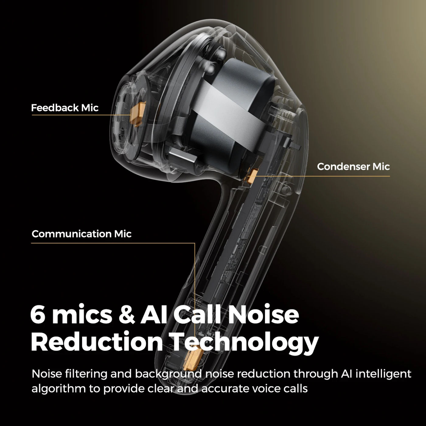 Description Picture 6 of itemSoundPEATS Air4 Wireless Earbuds with ANC Snapdragon Sound AptX Adaptive Lossless, QCC3071 Bluetooth 5.3 Multipoint Connection