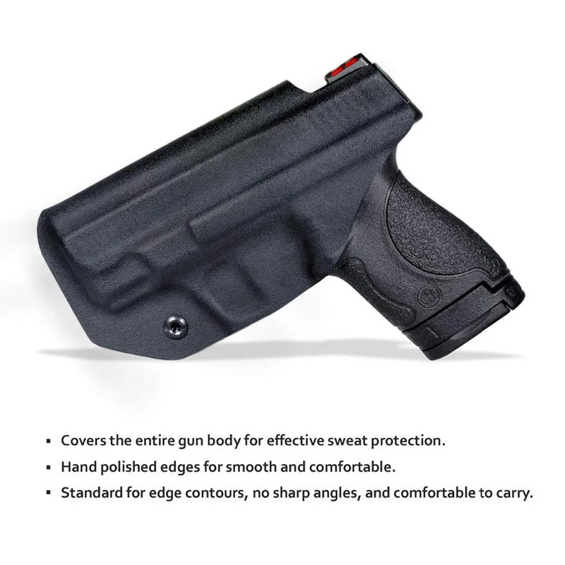 Description Picture 4 of itemKYDEX IWB Holster for Smith&Wesson M&P S&W Shield 2.0 9x19mm .40 9mm Caliber Pistol Holsters Right Hand Concealment Case