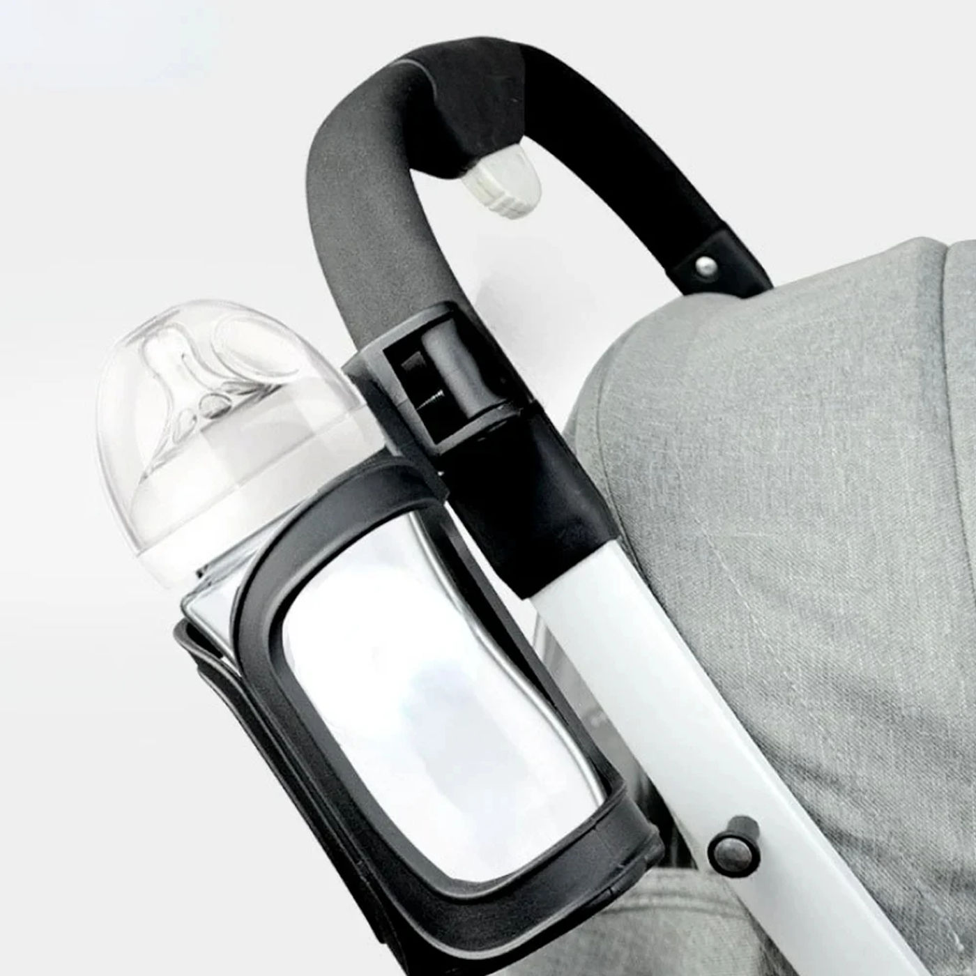 Description Picture 5 of itemBaby Stroller Accessories Cup Holder Rack Milk Water Pushchair Carriage Buggy Drinks Bottle Holder for Kids Bicycle Cart Trolley