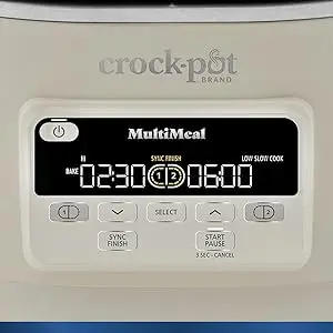 Description Picture 4 of itemMultiMeal Multicooker and Programmable Slow Cooker with Bake Function, Oat Milk