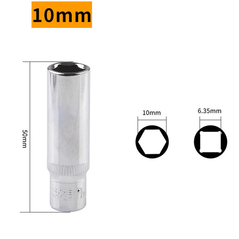 Description Picture 5 of itemDrive Deep Socket Set Hand Tools Long Socket Hex Repair Tool For Impact Drivers And Socket Wrenches Sockets
