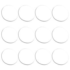 10/12/20pcs Glass Table Pad Non-Slip Suction Cup Wahser Spacer Damper Pad Furniture Mute Stickers Glass Fixed Tool
