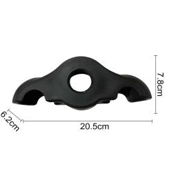 Bike Balance Pads Shock Absorbing Tennis Ball Foot Pads for Wahoo Kickr Core Indoor Cycling Bike Anti-slip Floor for Home