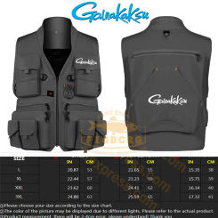 Fishing Vest Men Breathable Jacket Outdoor Photography Vest Quick Dry Reflected Light Vest Mountaineering Multi-pocket Vest