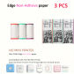 3PCS Edge No-Sticky