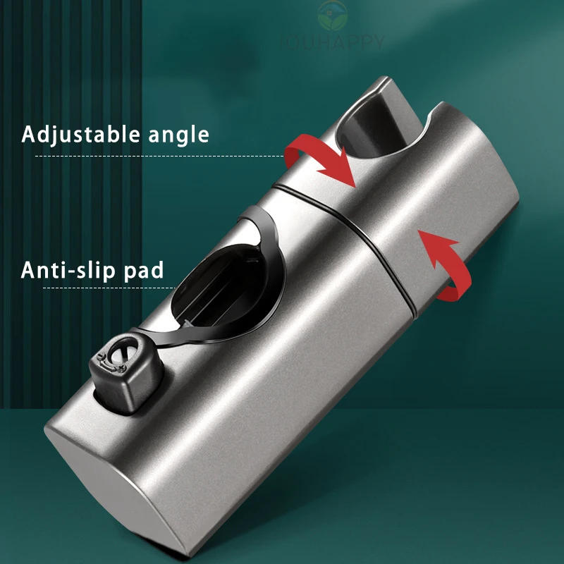 Description Picture 2 of itemUniversal 20~25mm Shower Head Holder ABS Plastic Shower Slide Rail Bar Adjustable Clamp Holder Bracket Bathroom Accessories