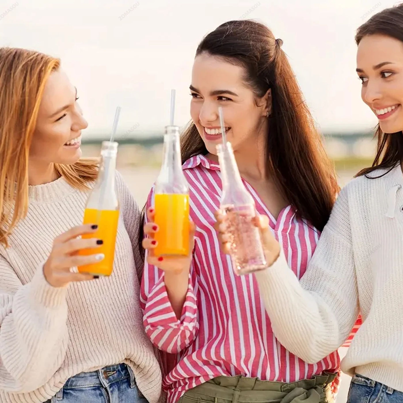 Description Picture 2 of item50/200/400Pcs Large Milkshake Straws White Drinking Straws Bubble Tea Straw MilkTea Straws Party Wedding Bar Home Accessories