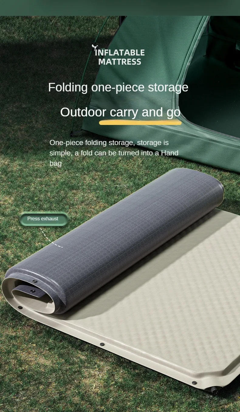 Description Picture 5 of itemInflatable Mattress Outdoor Tent Camping Mats Self-inflating mattress Spliced Outdoor Camp Thick  Air Mattress