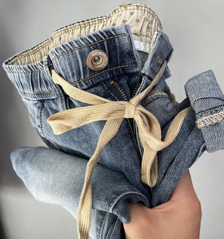 Description Picture 3 of itemMen's Jeans  Slim Small Feet Long Pants Versatile Stretch Men's Casual Wear pantalones hombre men clothin rare humans jeans