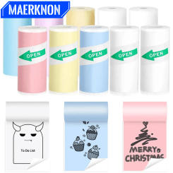 Mini Portable Printer Thermal Paper HD 57*25mm Universal Self-adhesive Roll Paper Label Sticker For Phone Printing Picture Photo