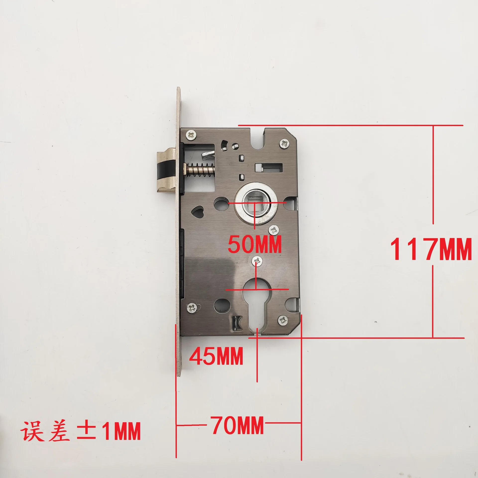 Description Picture 2 of itemBig 50 Silent Lock Body Indoor Door Silent Lock Body Wooden Door Big 50 Silent Lock Body