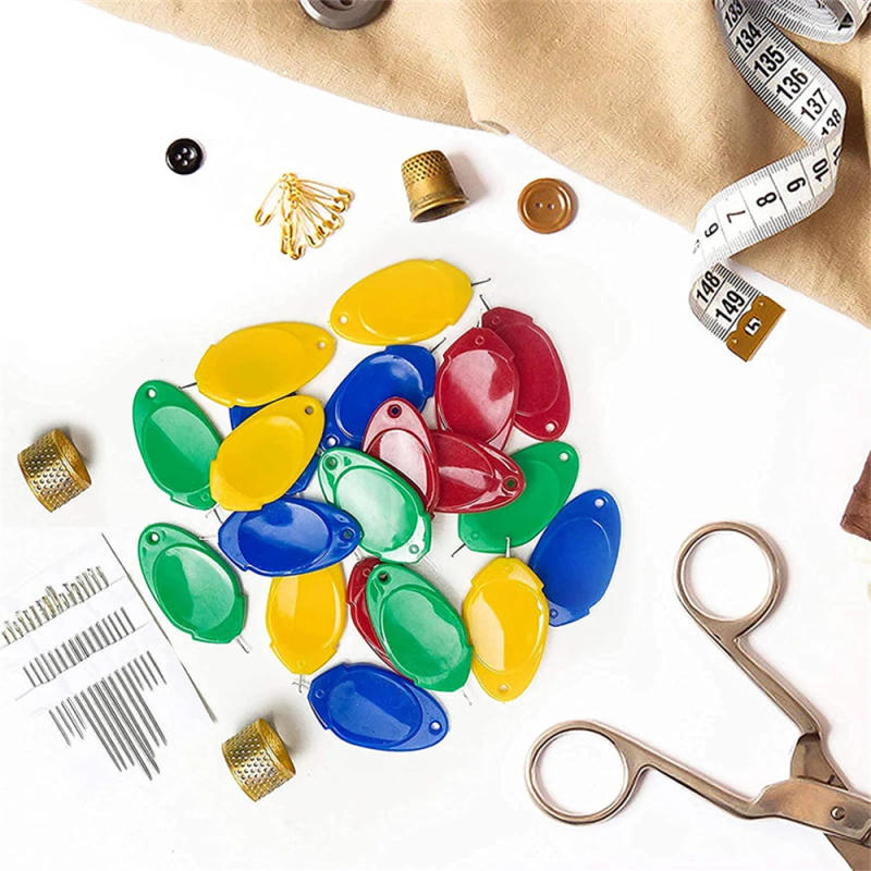 Description Picture 5 of item12pcs/lot Needle Threader DIY Elderly Hand Sewing Guide Wire Hook Simple Easy Device Automatic Thread Tools Handmade Crafting