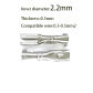 2.2mm Female Tin