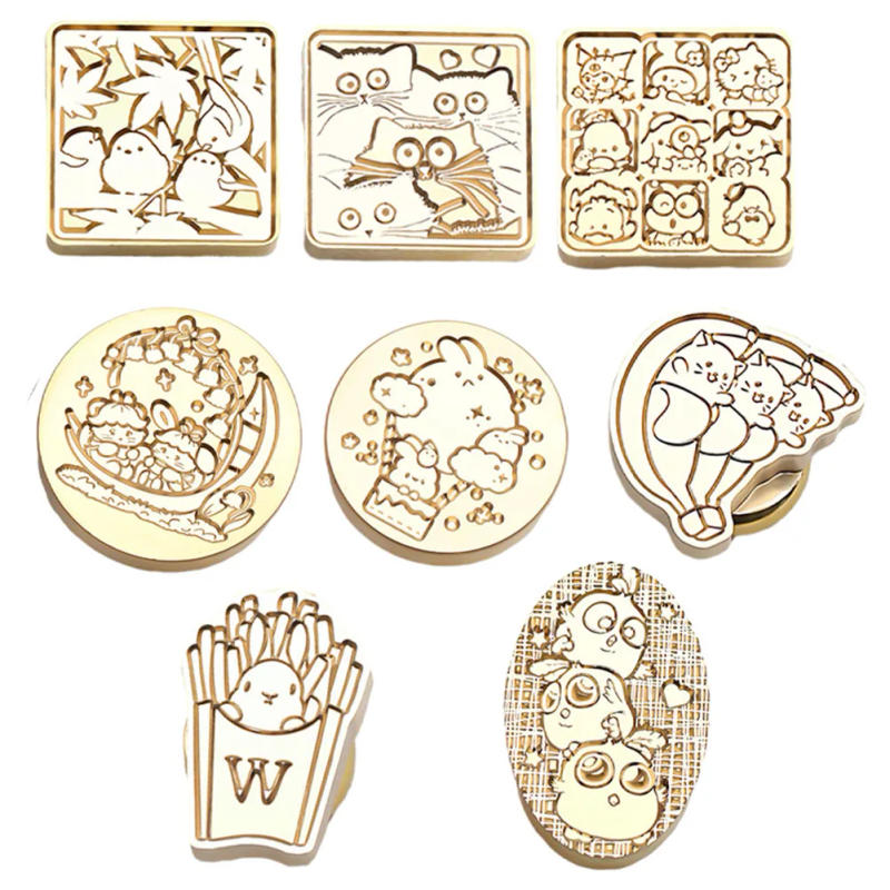Description Picture 2 of itemPet Series Wax Seal Brass Carved Wax Stamp Head DIY Hand Account Wedding Invitation Decoration Craft Stamps For Cards Making
