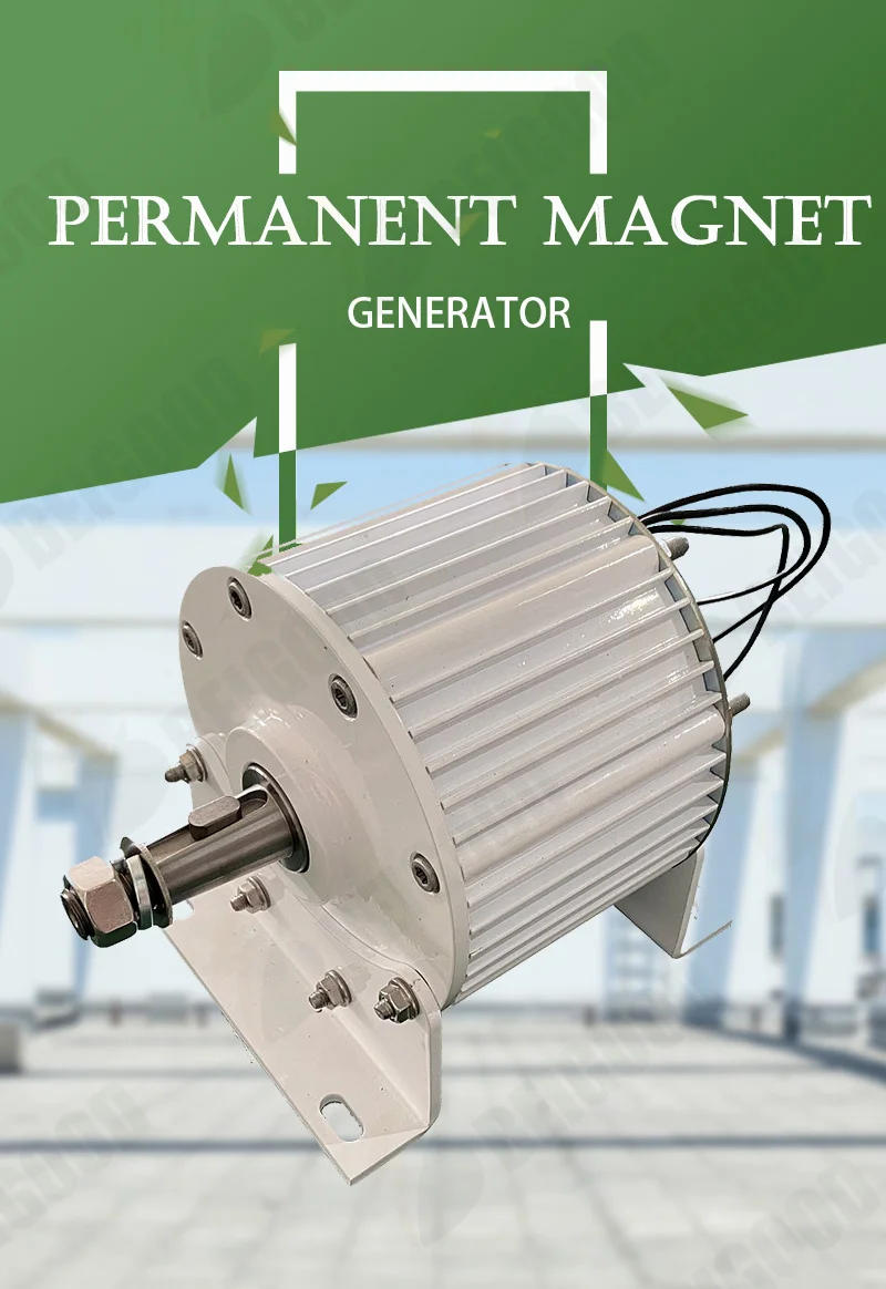 Description Picture 2 of item10KW 20KW 30KW Low RPM Big Wind Turbine Generator 48V 96V 120V 220V Free Energy Generator Alternative Energy Permanent Magnet