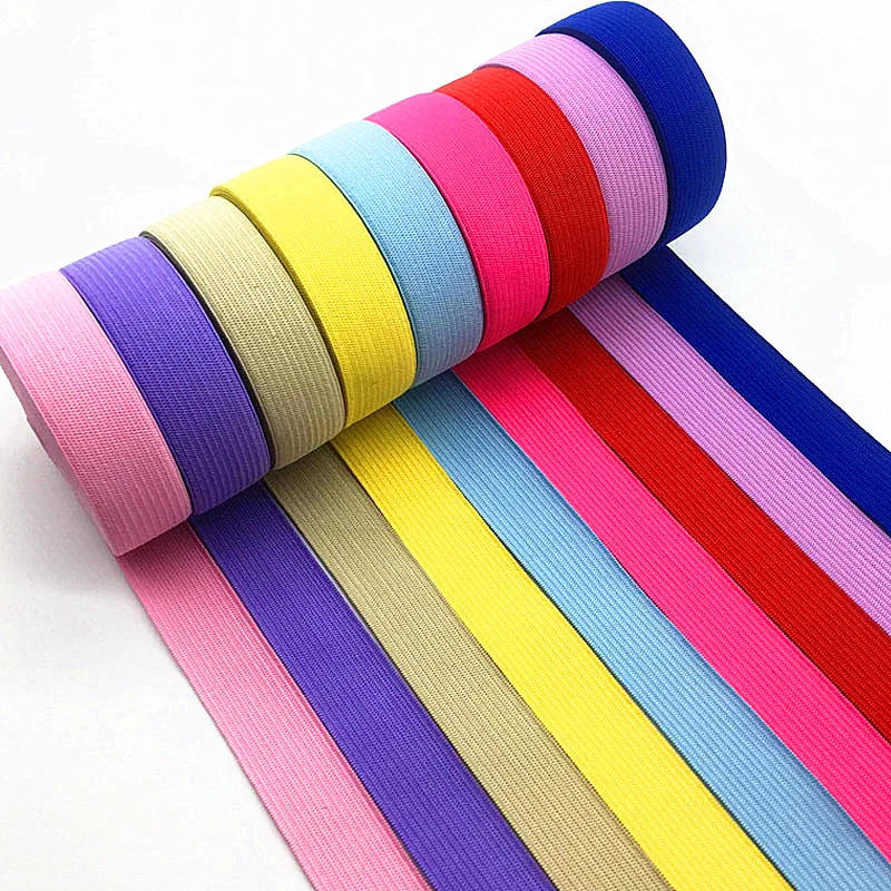 Description Picture 3 of item5/2yard 20mm Flat Elastic Band for Sewing Protective Clothes Accessories Rubber Band Elastic Cord Rope DIY Elastique Couture