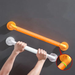 30/40/50cm Shower Grab Bar Towel Rack Bathroom Safety Handle with Anti-slip Grip Toilet Bathtub Stairway Hand Rail Support