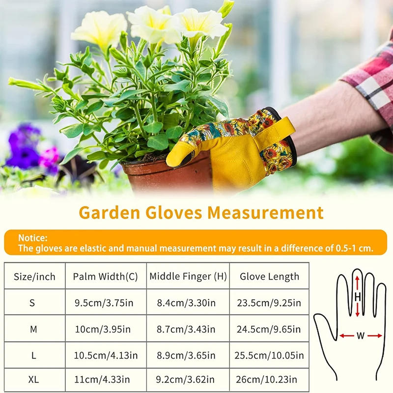 Description Picture 3 of itemGardening Gloves Thorn Proof Gloves Garden Rose Pruning Yard Work Gloves Touch Screen Breathable Work Gloves