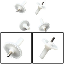 E58 Drone Gears,White Gears,Power Transmission,Hobbies Games,RC Toys Drone Accessories Parts,Small Gears for Small Motor
