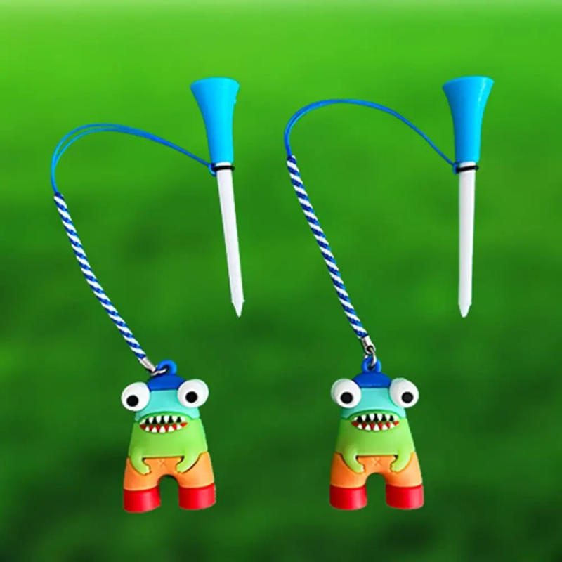 Description Picture 4 of itemGolf Ball Holder 8.3mm Golf Ball Tees Cartoon Astronaut Golf Rubber Tees Prevent Loss of Easy To Find Golf Enthusiasts