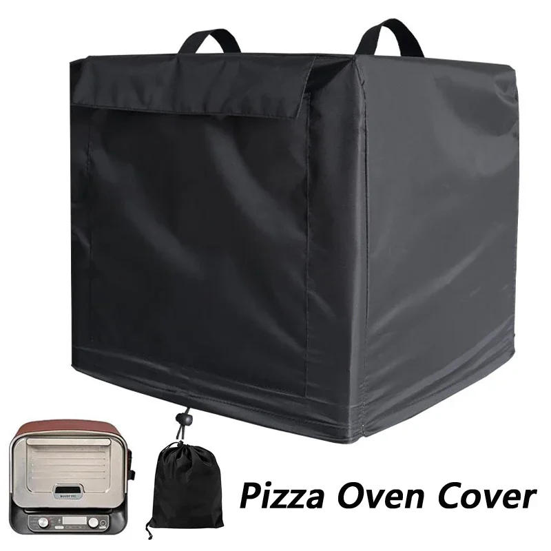 Description Picture 5 of itemOutdoor Pizza Oven Cover 420D Oxford Cloth Portable Square Pizza Oven Waterproof Dustproof Protective Cover Barbecue Accessories